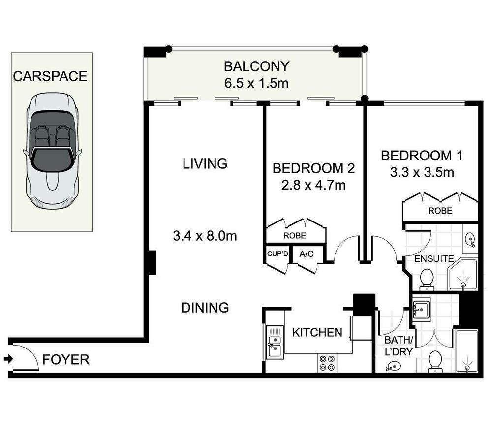 Darling Harbour 2 Bedroom Apartment Sydney Exterior photo